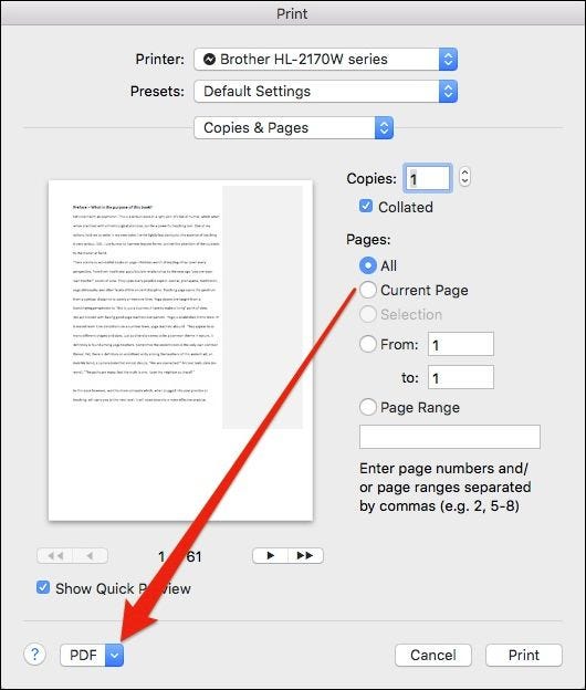 create a pdf file online for mac
